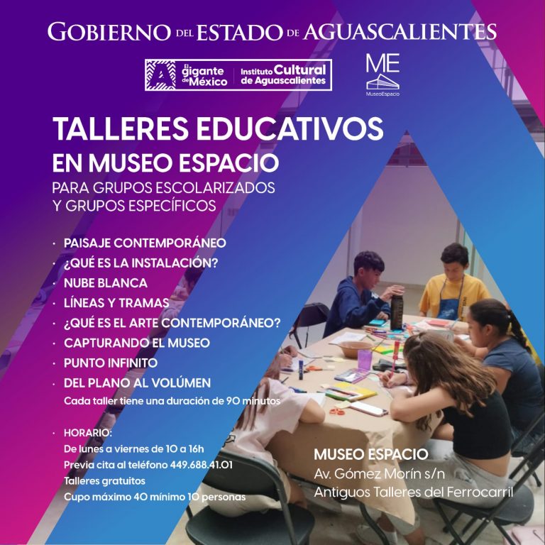 Museo Espacio invita a talleres gratuitos