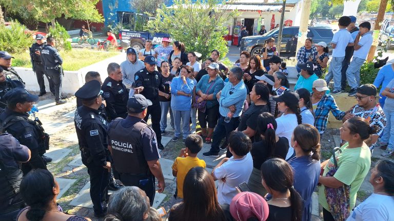 Refuerzan seguridad en Santa María de Gallardo tras manifestación