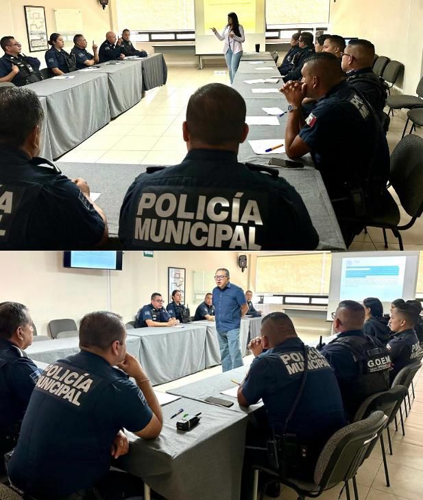 FGR capacitó a policías municipales de Jesús María, Aguascalientes