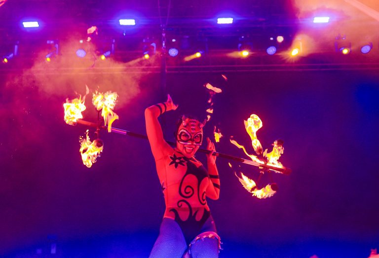 “Circo Dragón” deslumbra en el Festival Cultural de la Ciudad de Aguascalientes