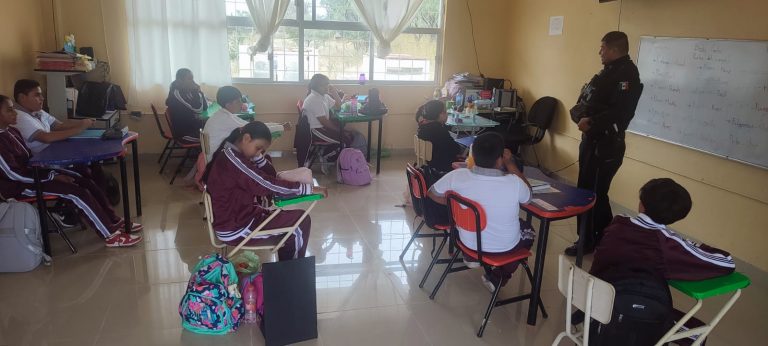 Imparten taller de Habilidades para la Vida en telesecundaria de San Francisco de los Romo