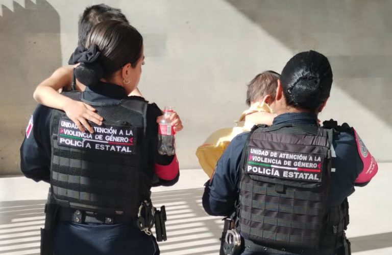 Detienen a mujer por golpear a su hijo de 5 años en Aguascalientes