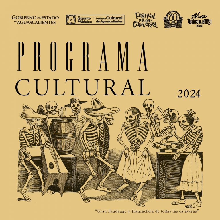 Festival Cultural de Calaveras 2024 ofrecerá cerca de 200 actividades en Aguascalientes