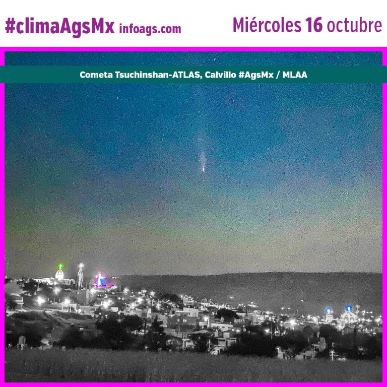 #clima en #AgsMx Miércoles 16 de octubre