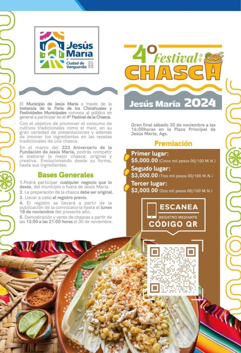 ¡Jesús María se prepara para el 4to Festival de la Chasca!