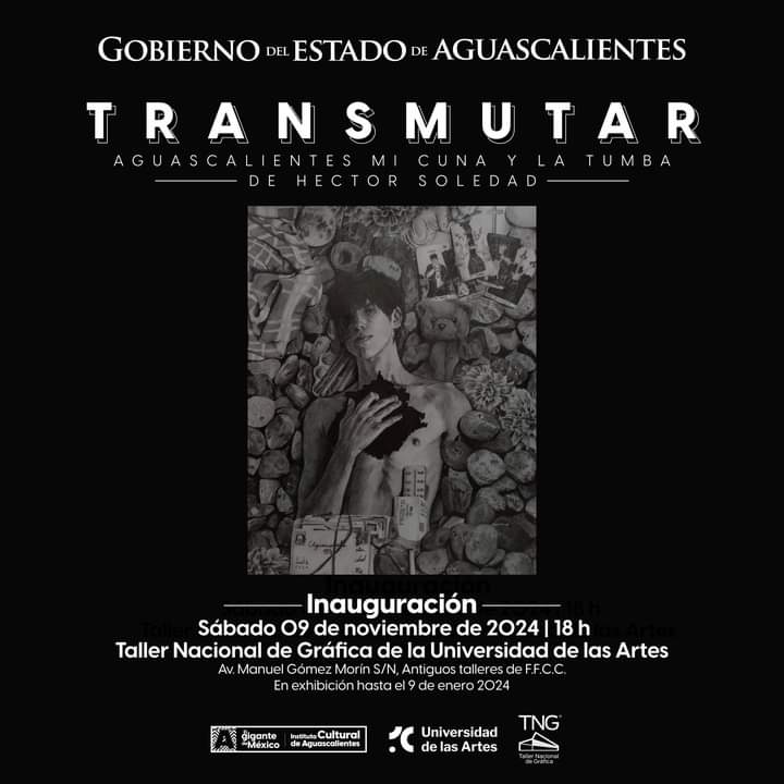 Inauguran exposición “Transmutar: Aguascalientes mi cuna y la tumba”