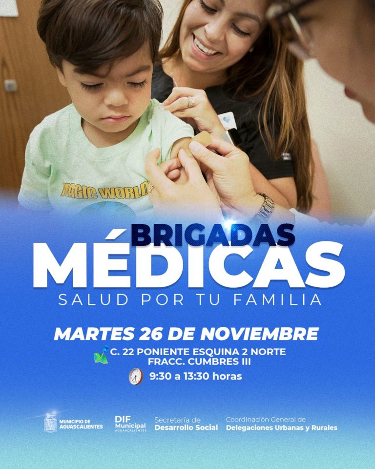 Villas y Calvillito recibirán brigadas médicas esta semana