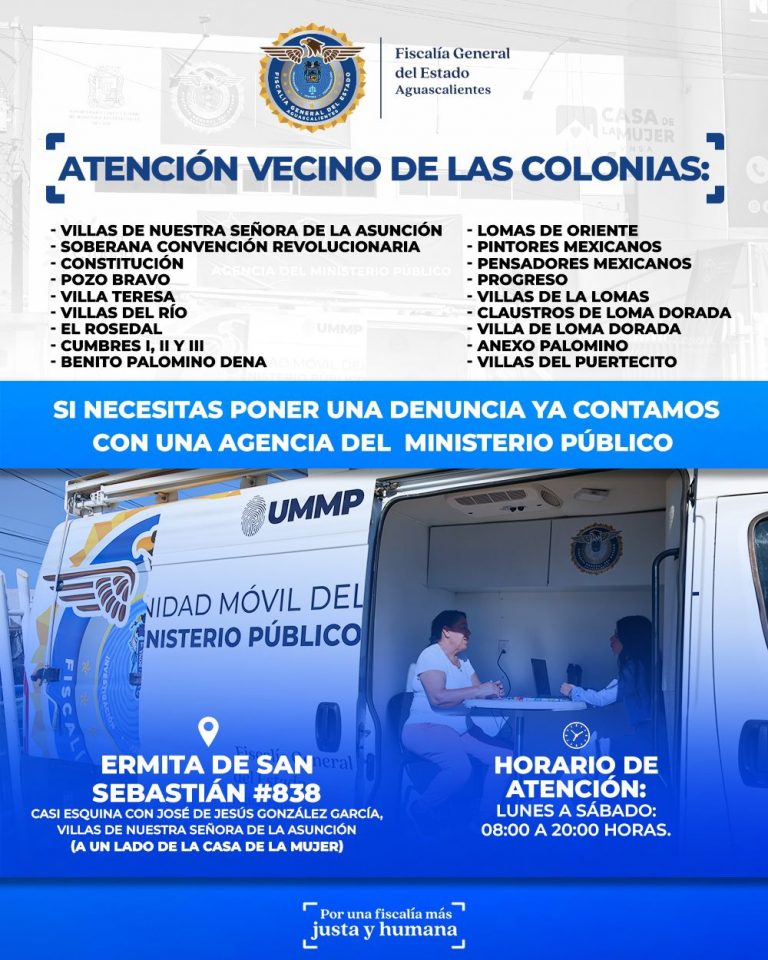 Fiscalía General del Estado abre nueva agencia del Ministerio Público en Villas de Nuestra Señora de la Asunción