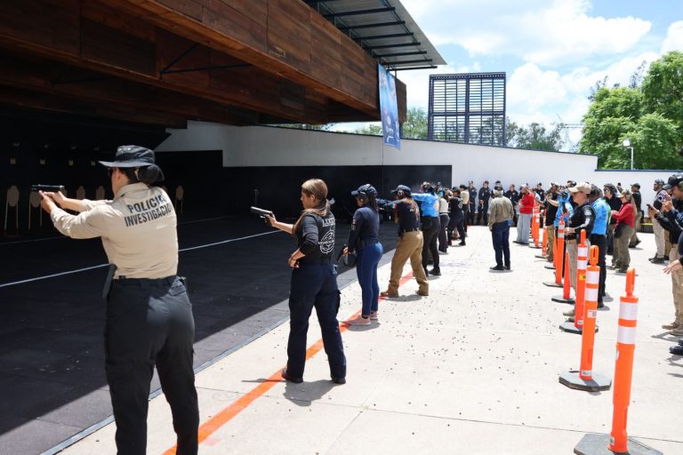 Congreso Nacional de Tiro Policial en Aguascalientes reúne a más de 100 elementos de seguridad de todo el país