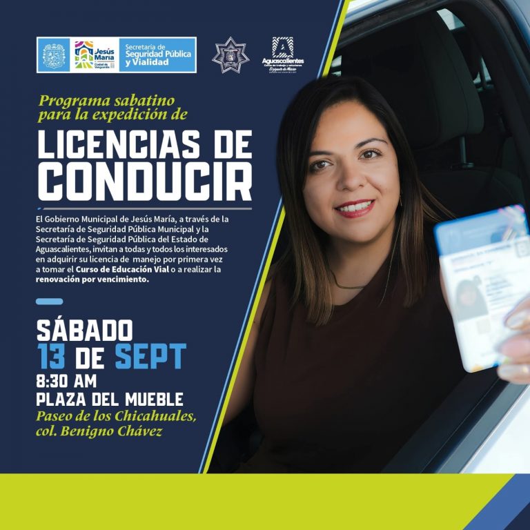 Plaza del Mueble de Jesús María, sede de la jornada para tramitar licencias de conducir